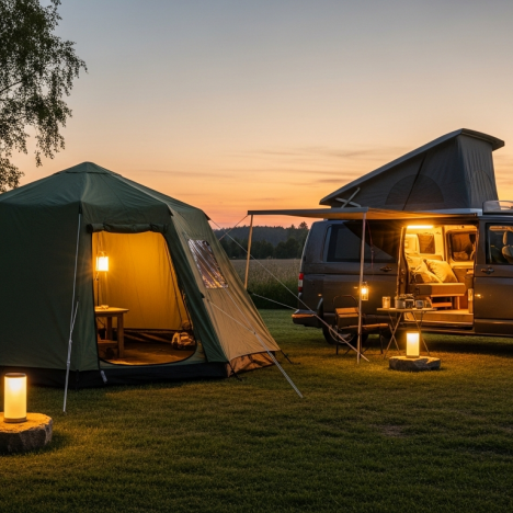 Leichte Camping-Tische für unterwegs